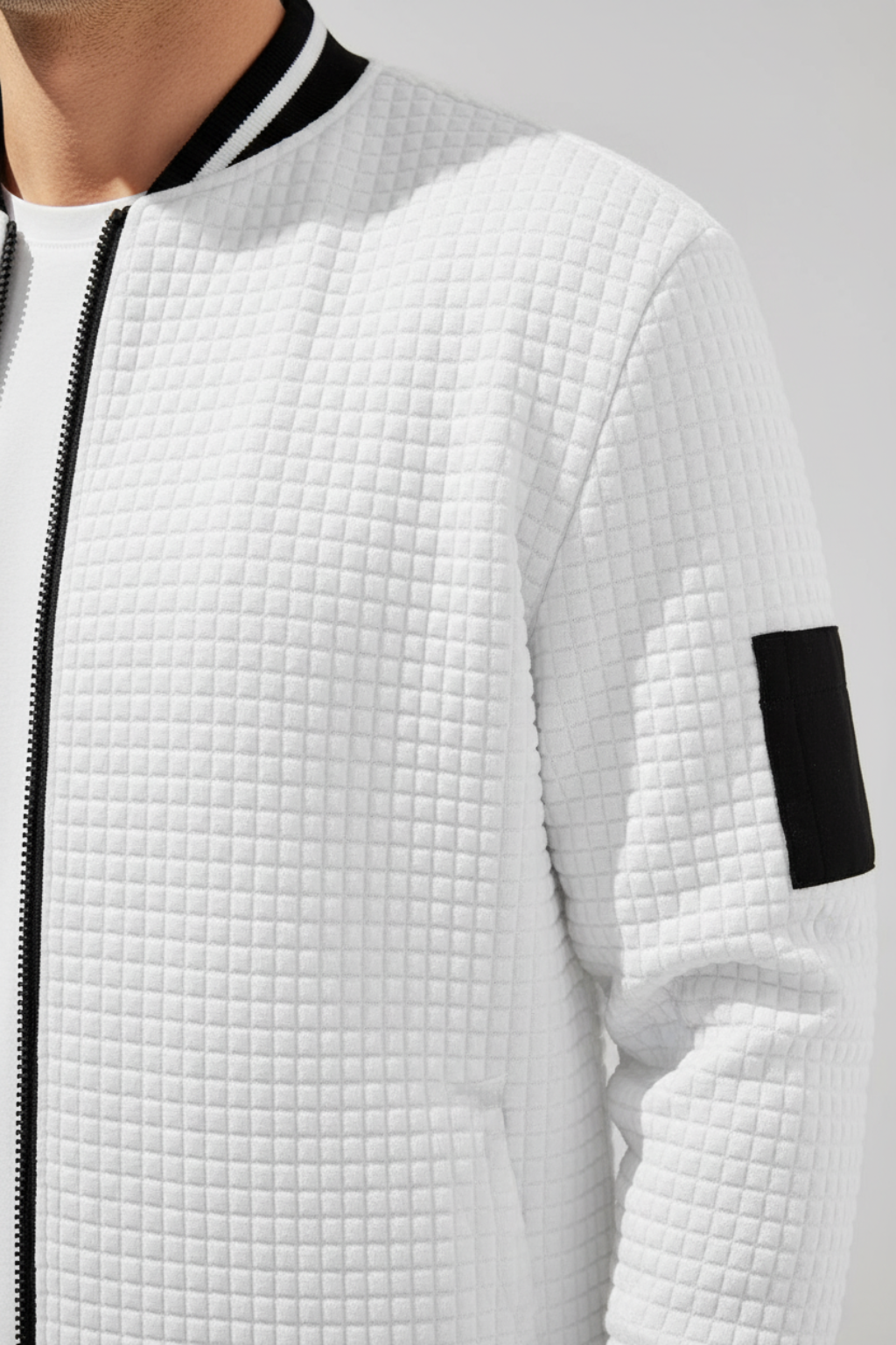 Men’s Casual Stand Collar Jacket
