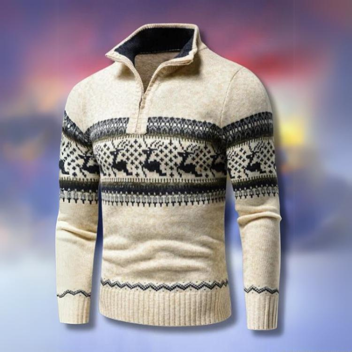 Classic Cable Knit Men's Sweater