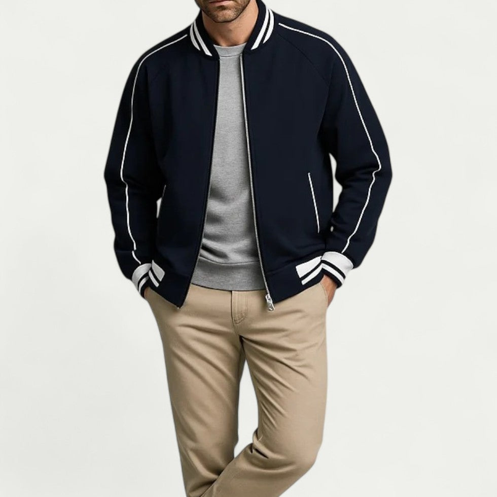 Men’s Retro Varsity Bomber Jacket