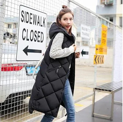 Warm Women's Down Parka Jacket