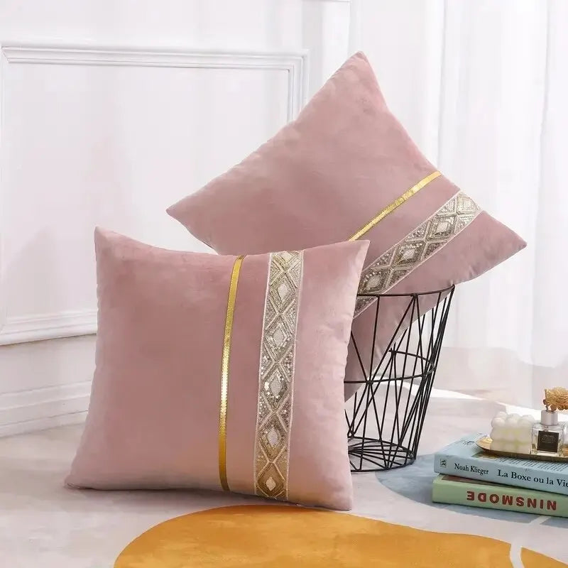 Sparkly Reversible Sequin Pillow Cover