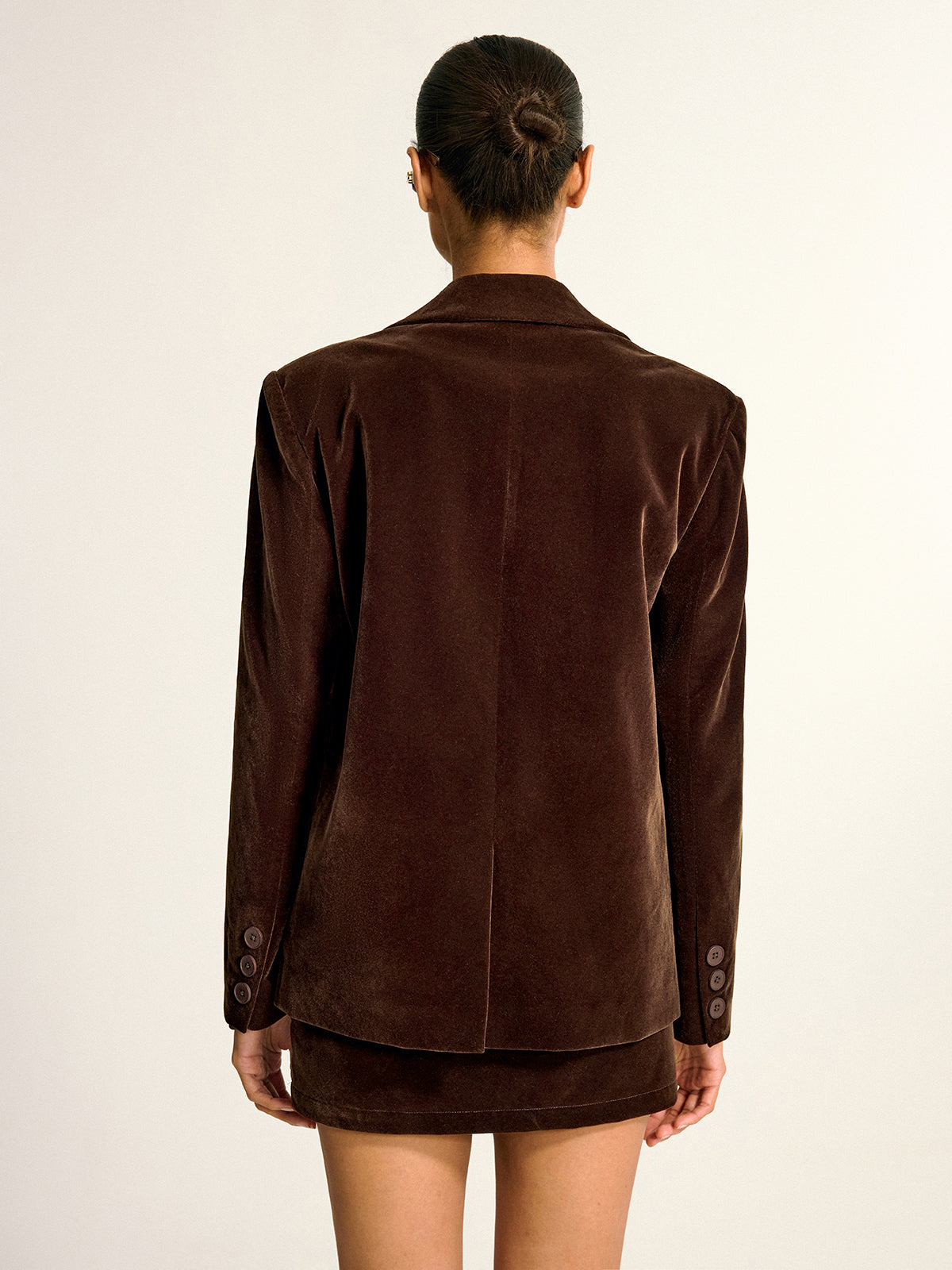 Destiny | Women’s Luxe Velvet Lapel Office Blazer