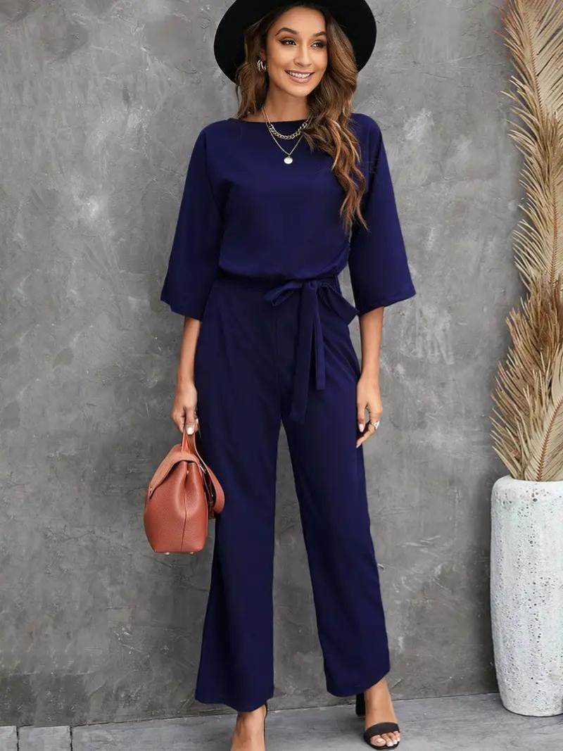 Elegant Women's Flowy Maxi Romper