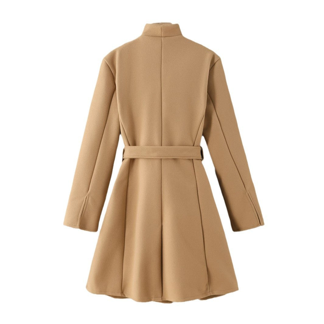 Emily | Luxurious Milky White Women's Coat with Refined Elegance