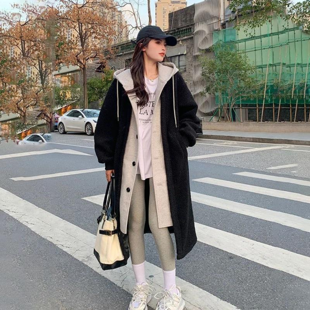 Erika | Women's Cozy Long Hooded Winter Jacket