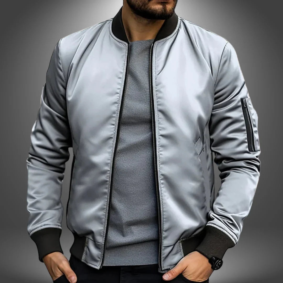 Abram | Stylish Lightweight Mens Bomber Jacket