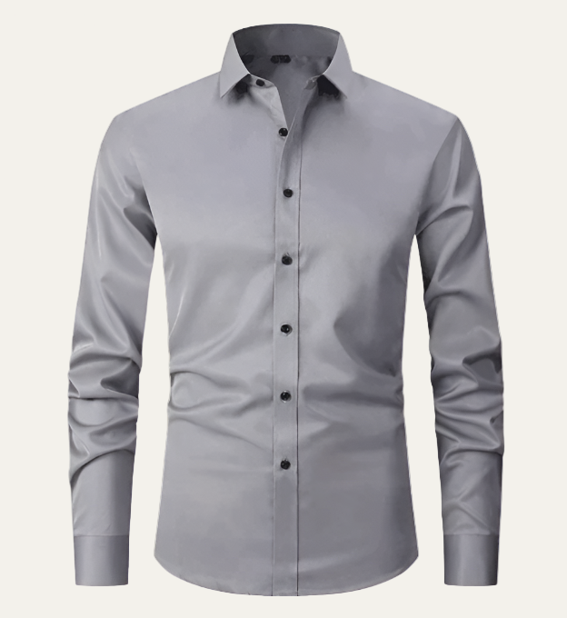 Men’s Slim Fit Long Sleeve Dress Shirt