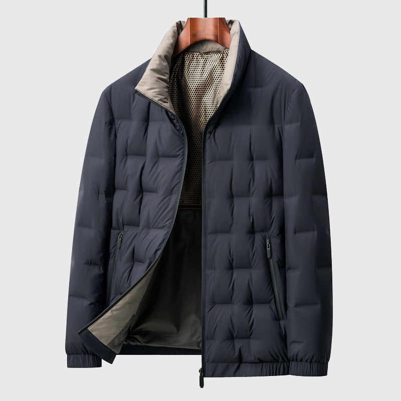 Slim Fit Puffer Jacket for Men