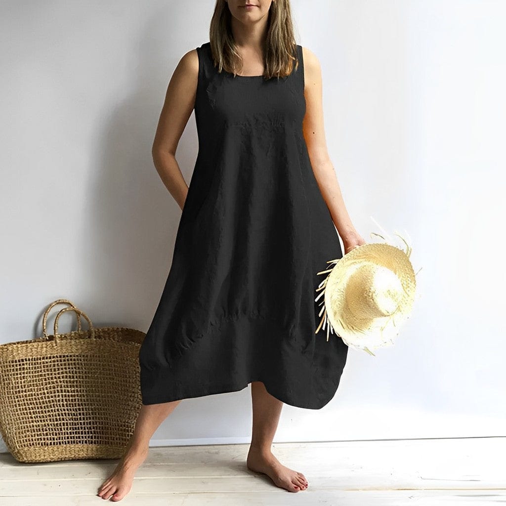 Relaxed Fit Sundress for Women, Casual Summer Dress