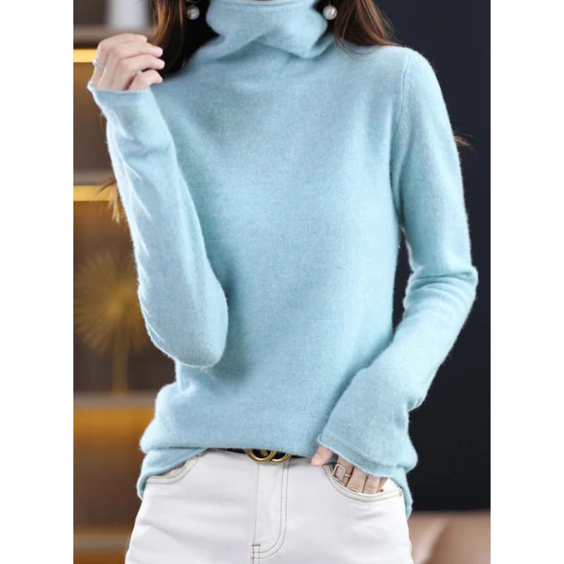 Florence – Women's Lightweight Turtleneck Sweater