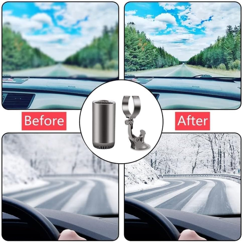 FrostNova | Efficient Portable 12V Car Heater with Quick Defrost Function