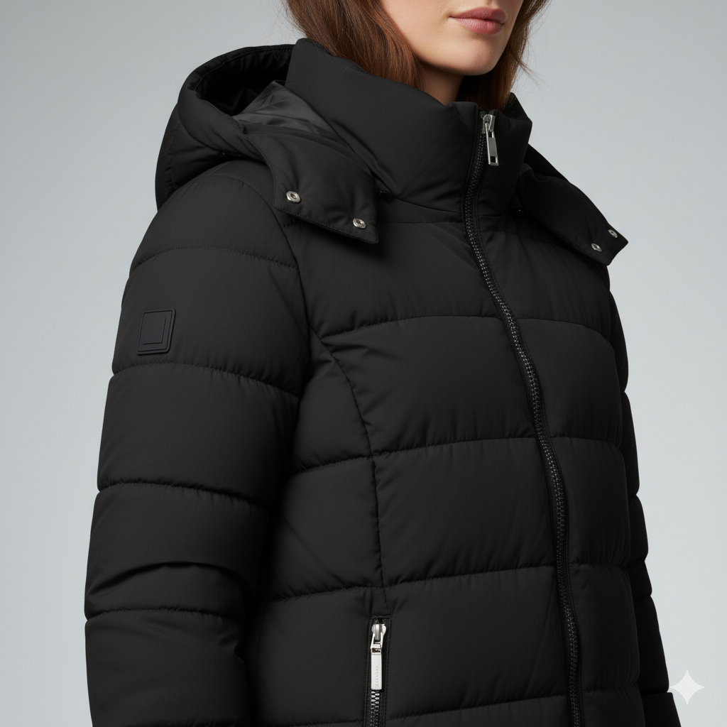 Aliyah | Puffer Parka - Hooded Quilted Winter Outerwear for Women