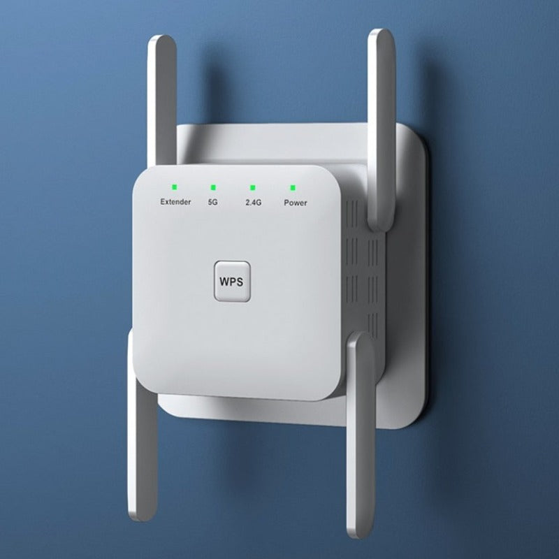 Powerful WiFi Booster For Full House Internet Coverage - BritishElegance
