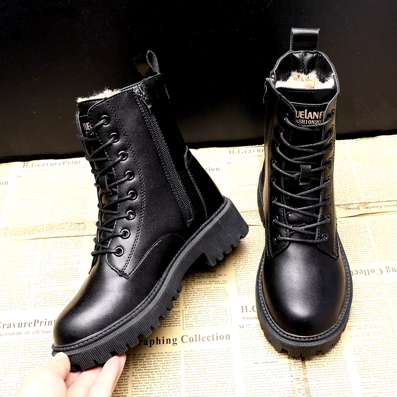 Warm Waterproof Insulated Winter Snow Boots - BritishElegance