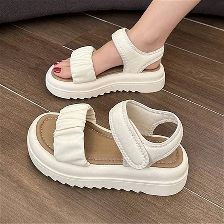 Comfortable High-Heel Roman Beach Sandals Summer Style