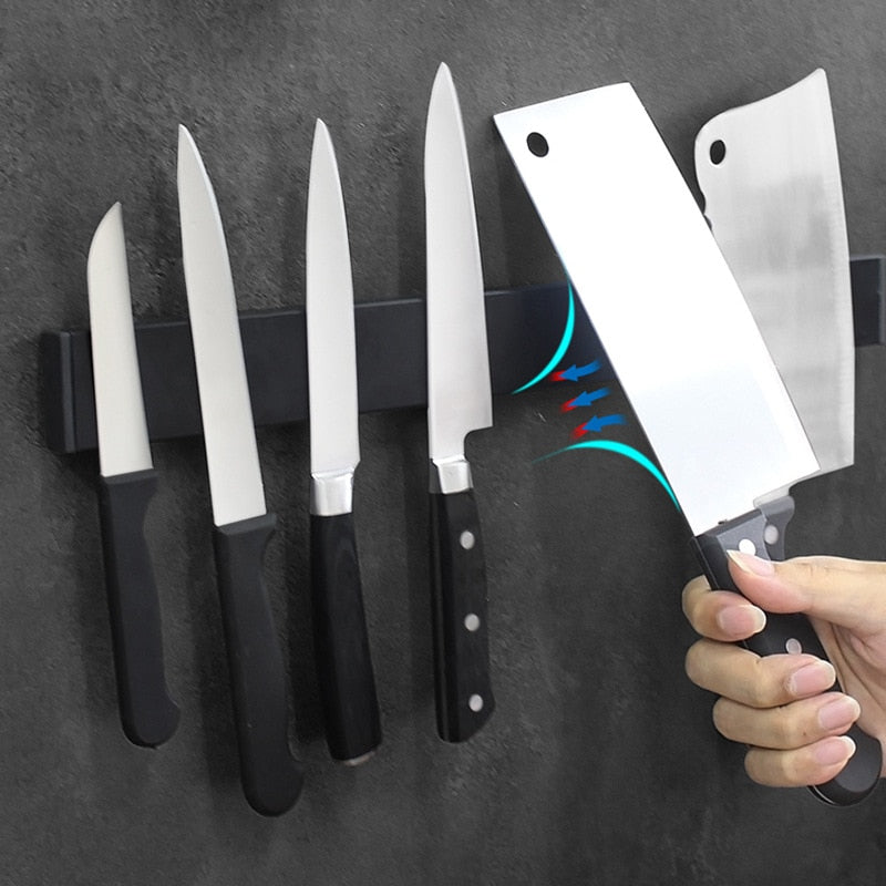 Strong Magnetic Knife Strip Stainless Steel Wall Holder