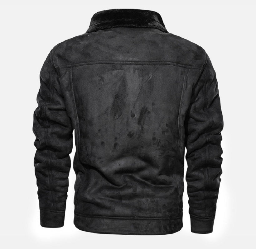 Luxury Leather Men's Biker Jacket
