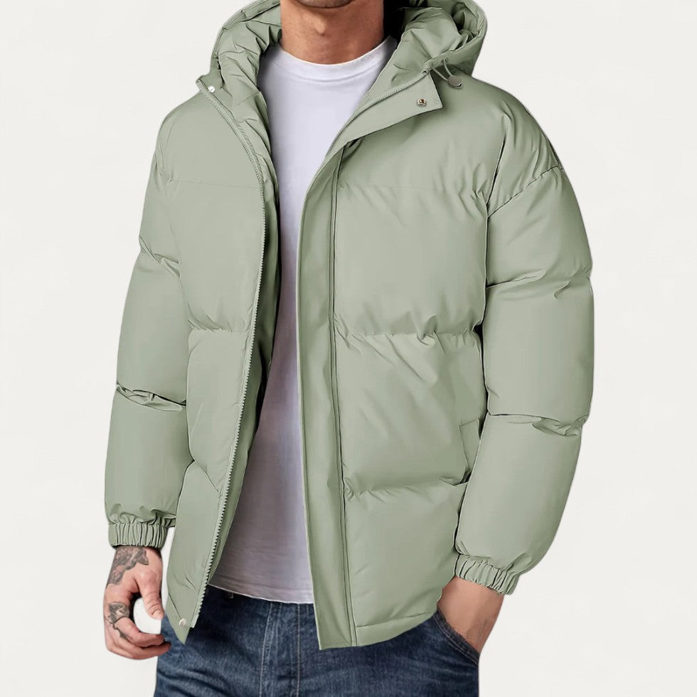 Men’s Padded Hooded Winter Jacket