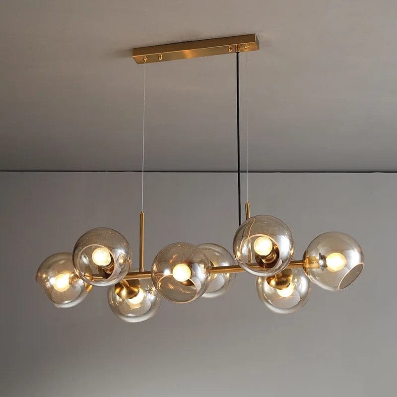 Round Glass Pendant Chandelier