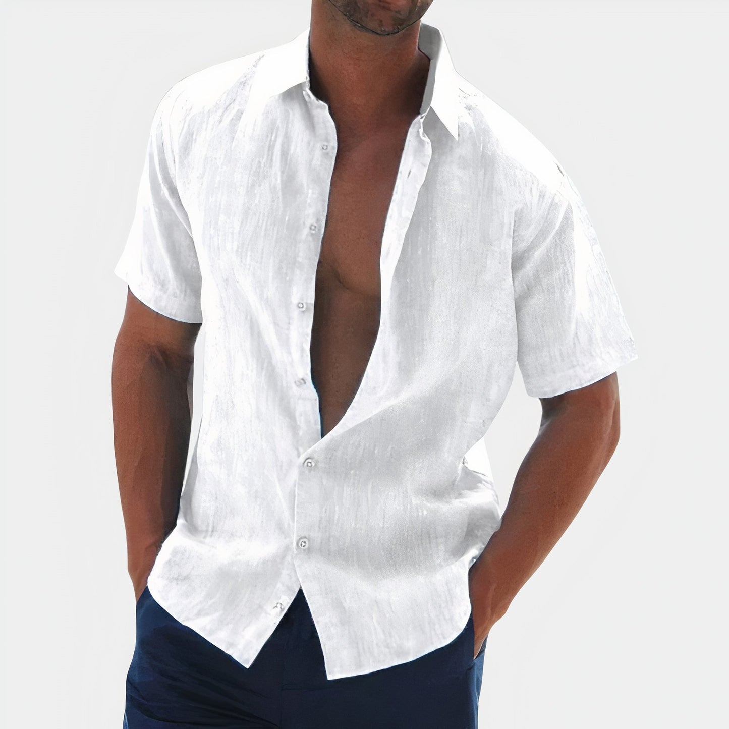 Jaime linen shirt, casual style