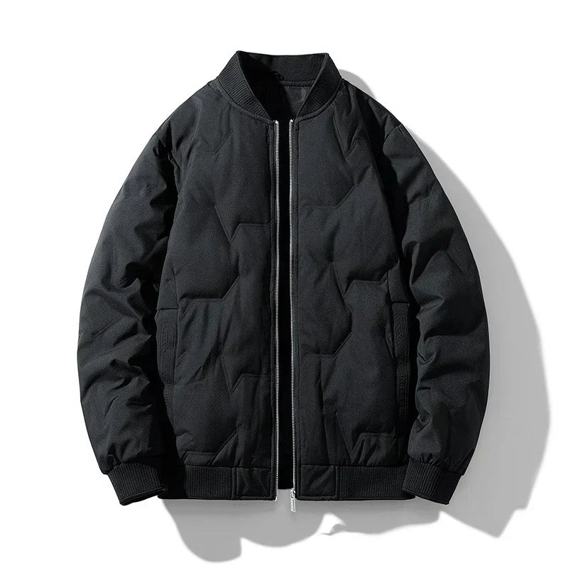 Men's Insulated Padded Bomber Jacket