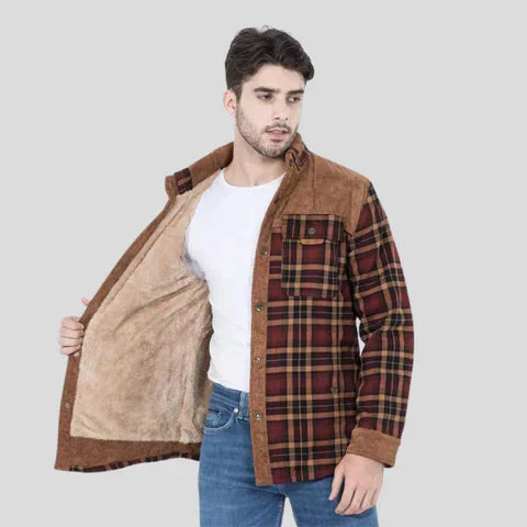 Jasper | Men’s Winter Jacket with Soft Lining for Warmth and Comfort