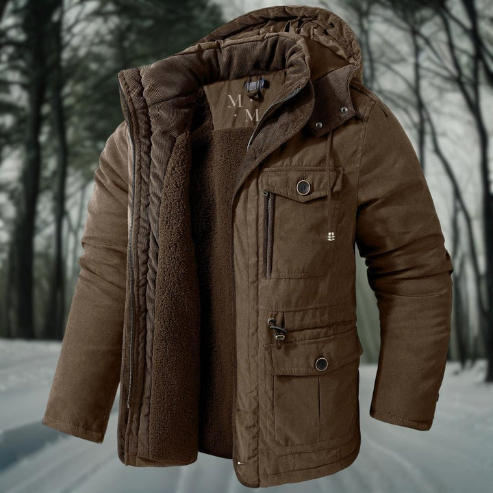 Cozy men's winter coat for ultimate comfort