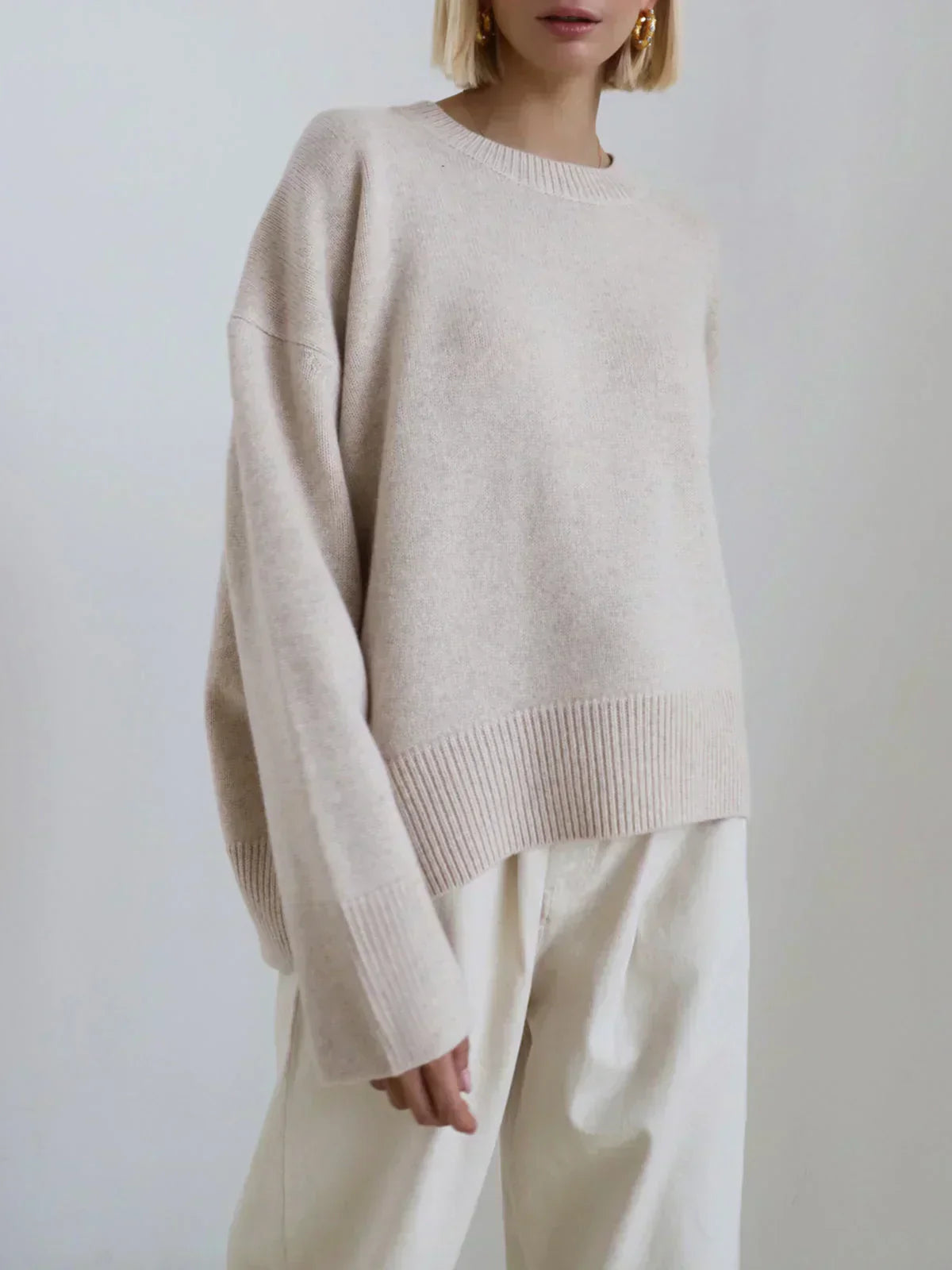 Katie – Women's Oversized Crewneck Sweater