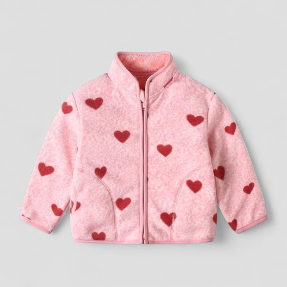 Women’s Cozy Stripe Fleece Jacket