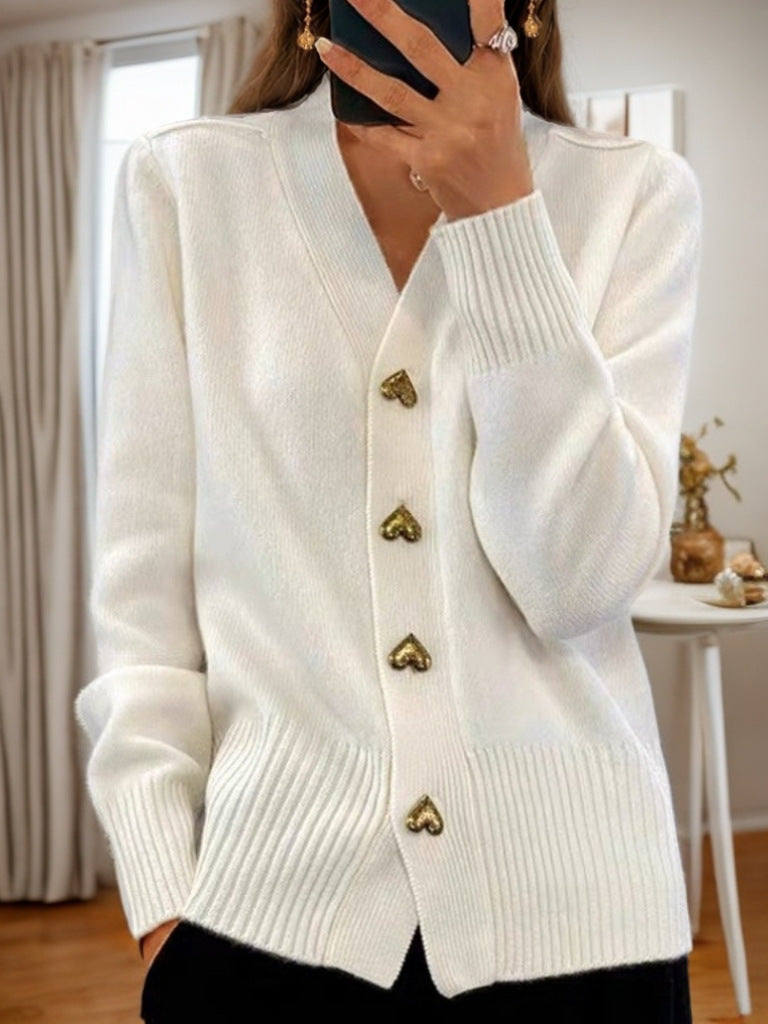 Knit Cardigan – Soft Knit Blend Drape & Breathable Coverage