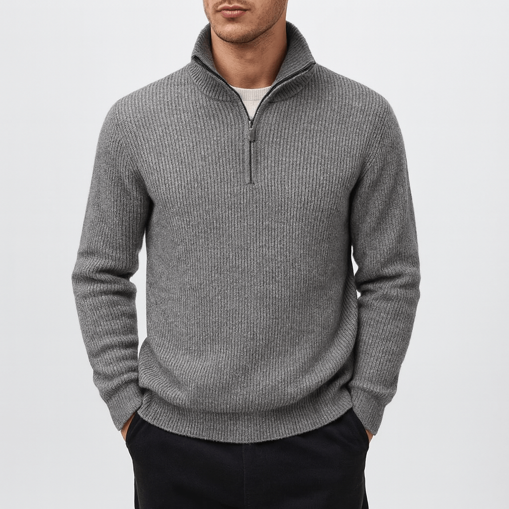 Alpine Quarter-Zip Sweater