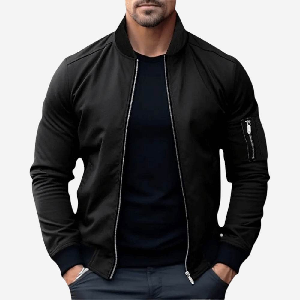 Bomber Zip Jacket