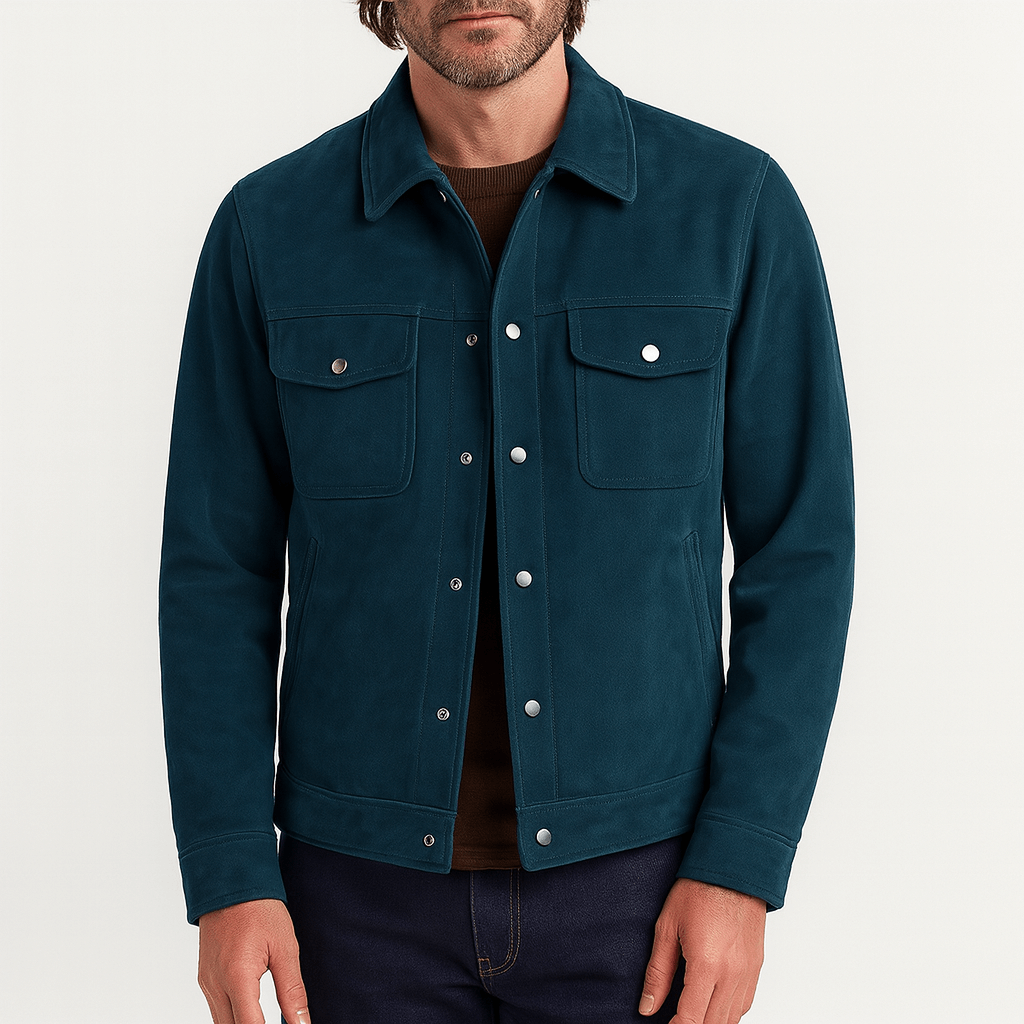 Classic Suede Blazer