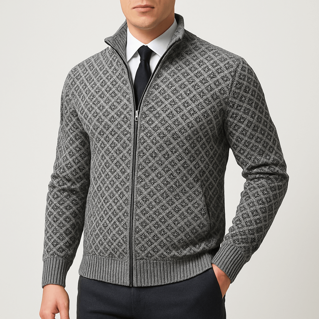 Fitted Knit Cardigan