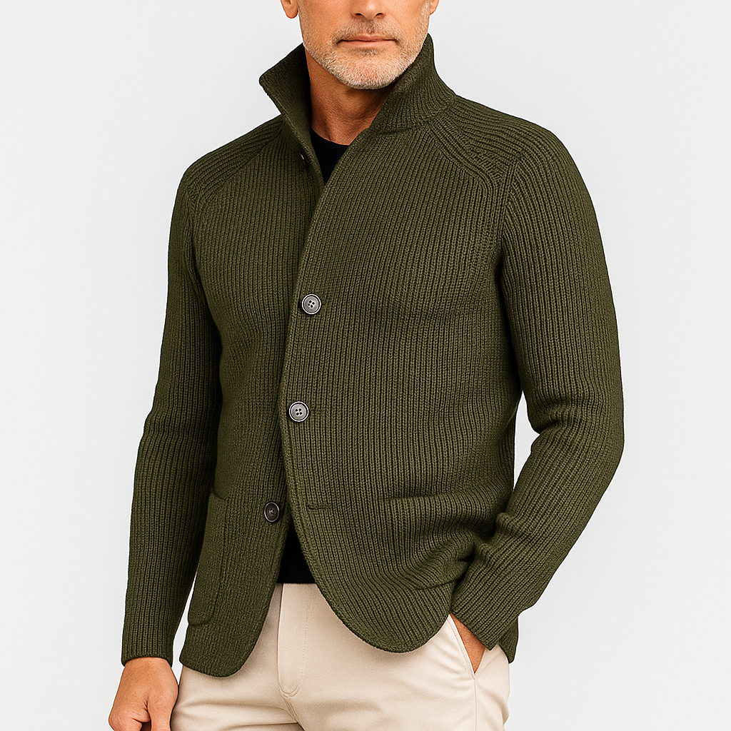Knit Button Cardigan