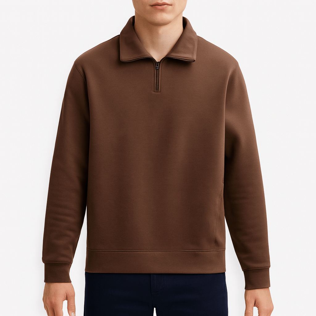 Knit Half-Zip Sweater