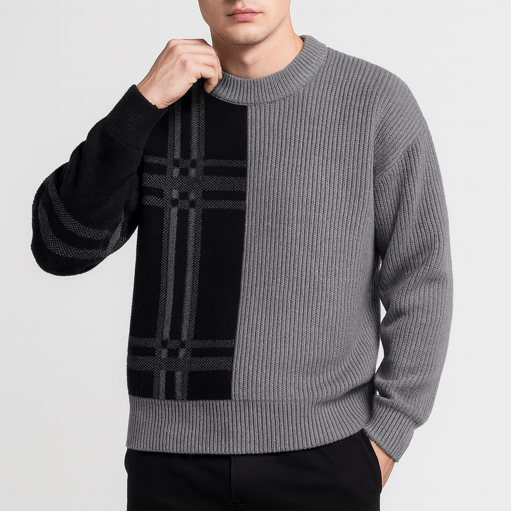 Patchwork Crew Jumper