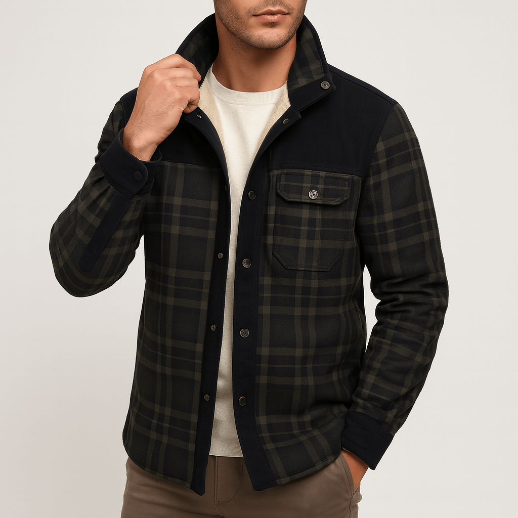 Plaid Shirt Jacket