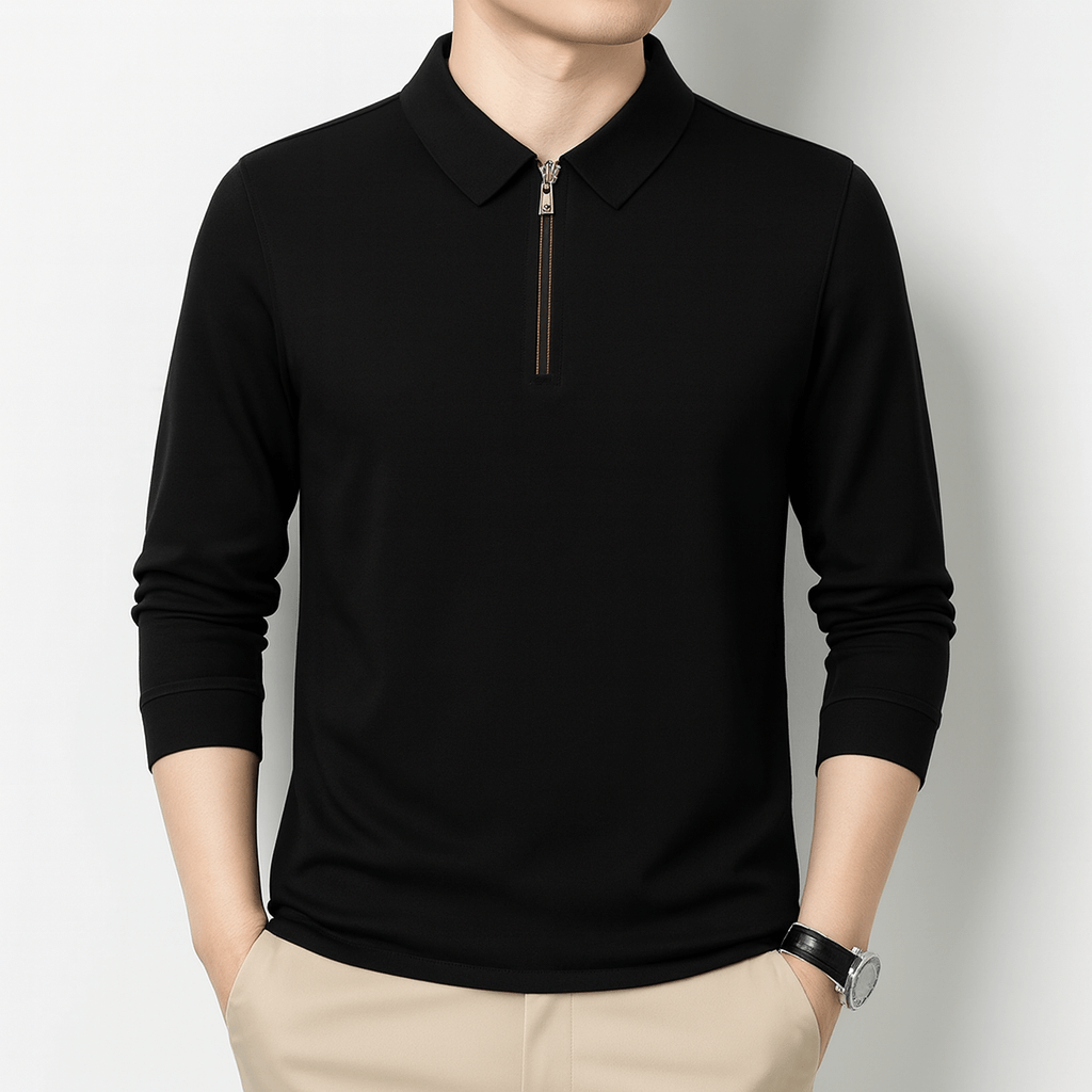 Relaxed Half-Zip Sweater