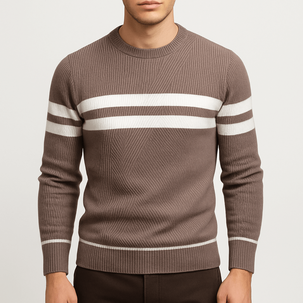 Striped Knit Jumper
