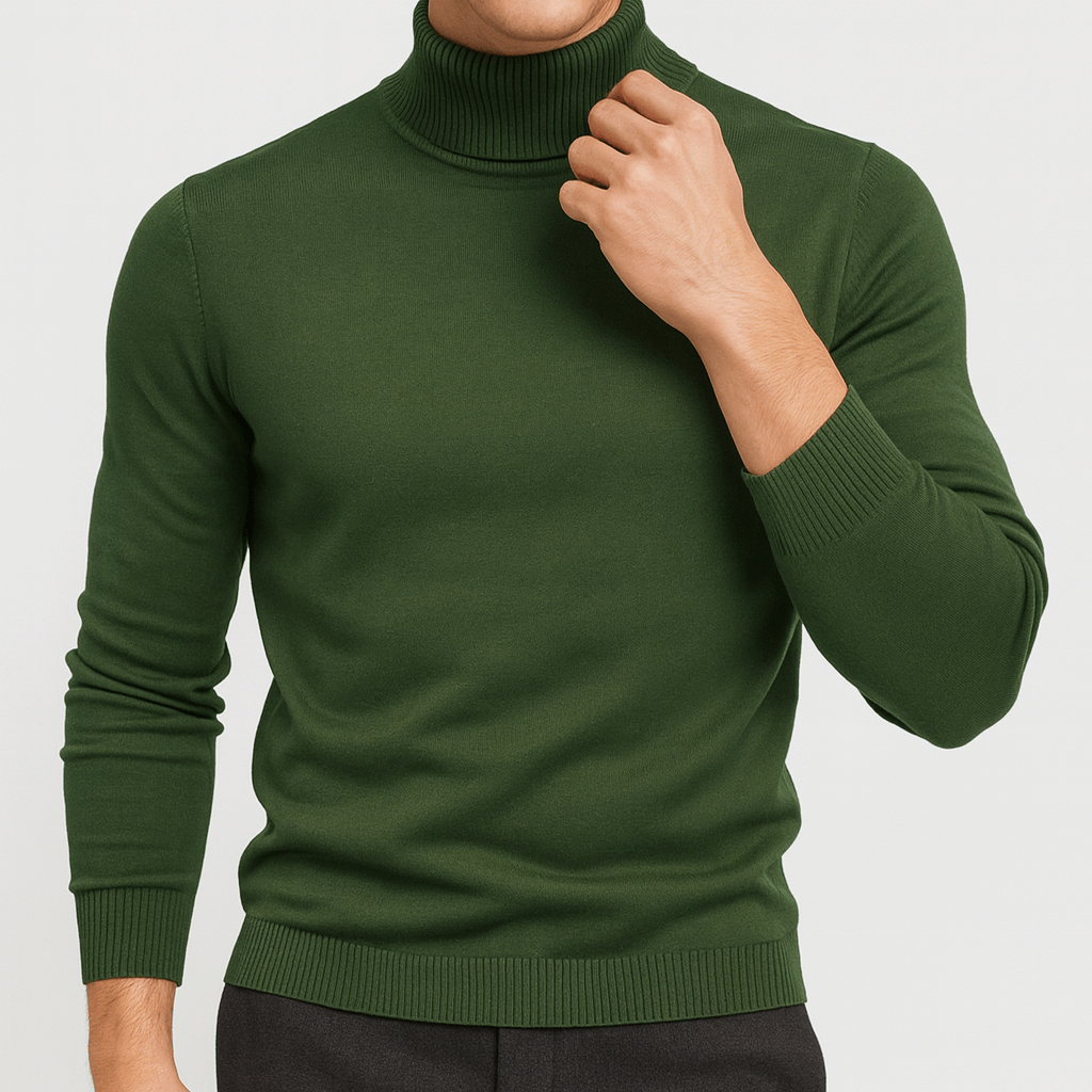 Turtleneck Knit Jumper