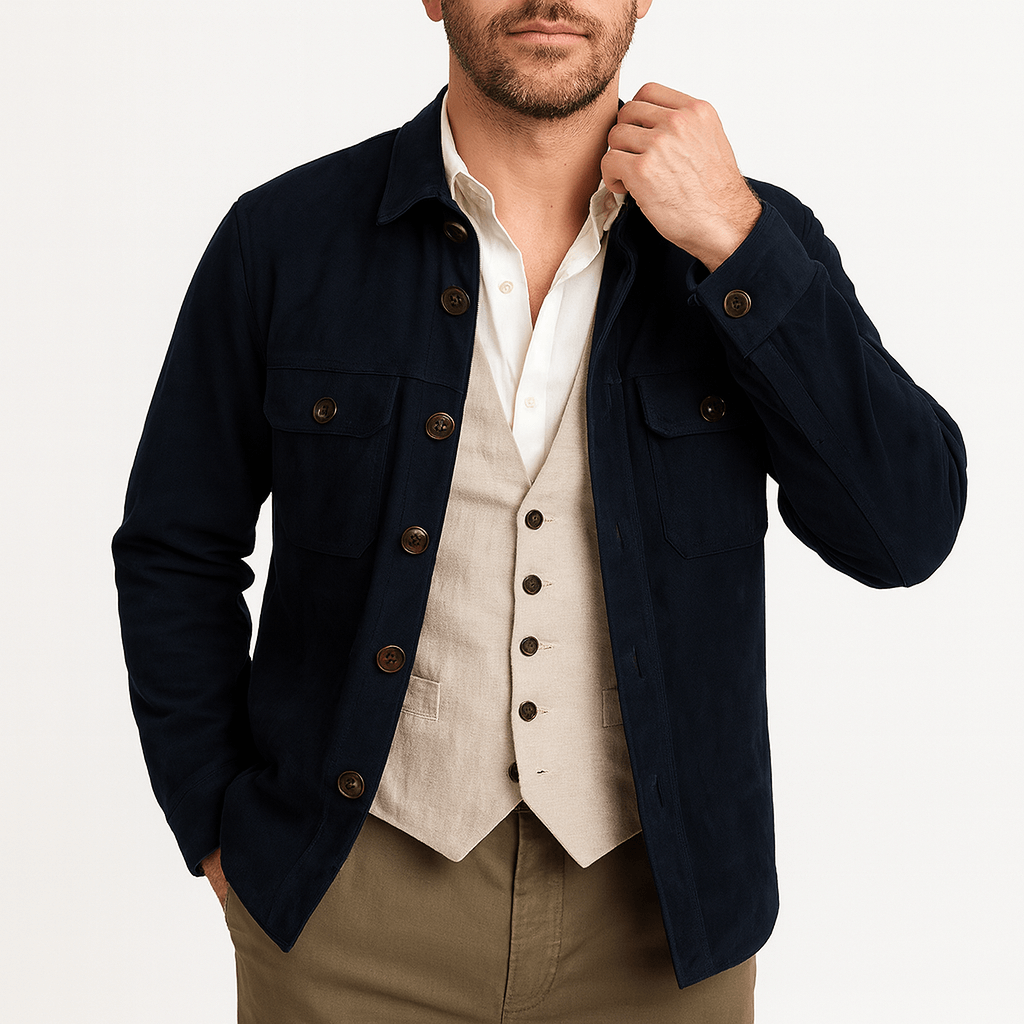 Vintage Suede Blazer