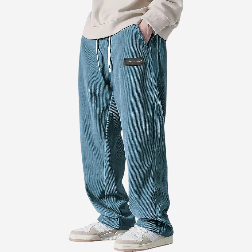 Men’s Corduroy Straight Leg Pants