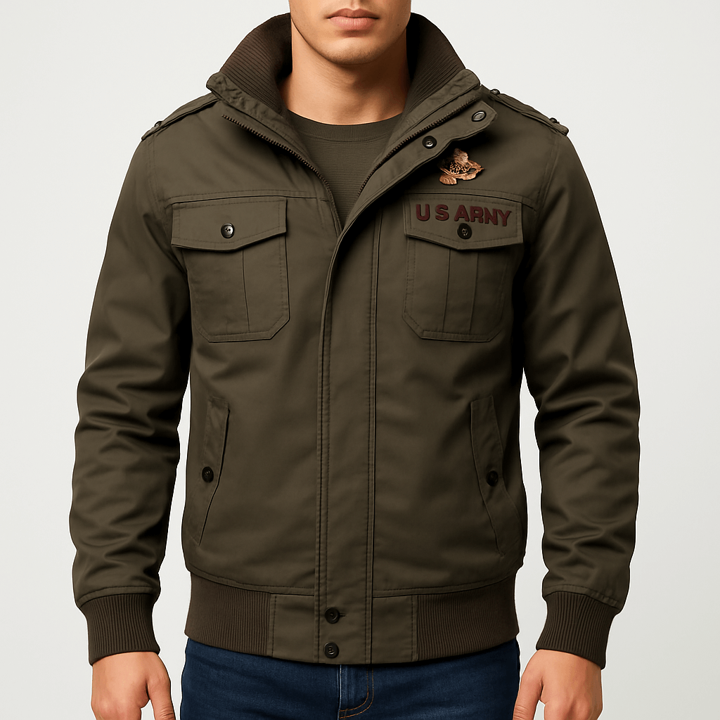 Men’s Military Pilot Bomber Jacket
