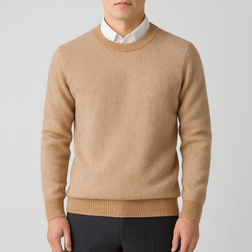 Men’s Wool Jacquard Sweater