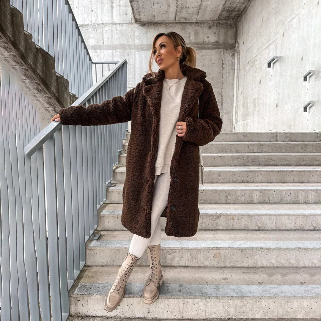 Emilia | Women's Teddy Coat Winter Style