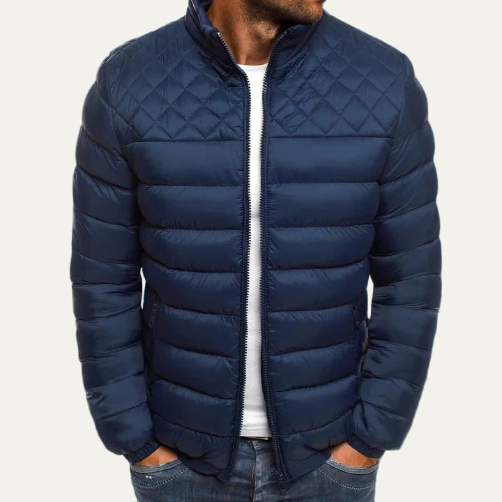 Men’s Warm Quilted Puffer Jacket