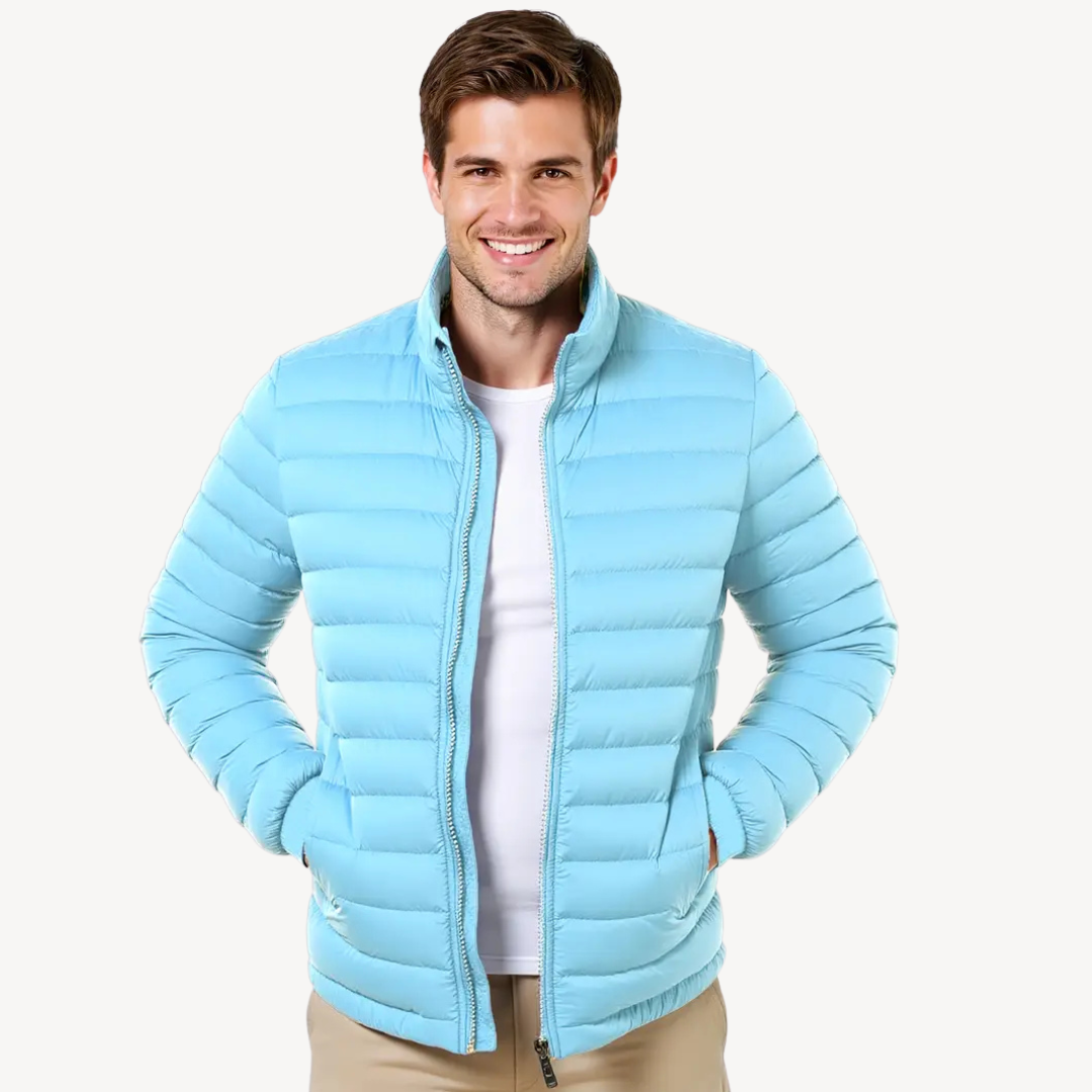 Men’s Lightweight Quilted Down Jacket