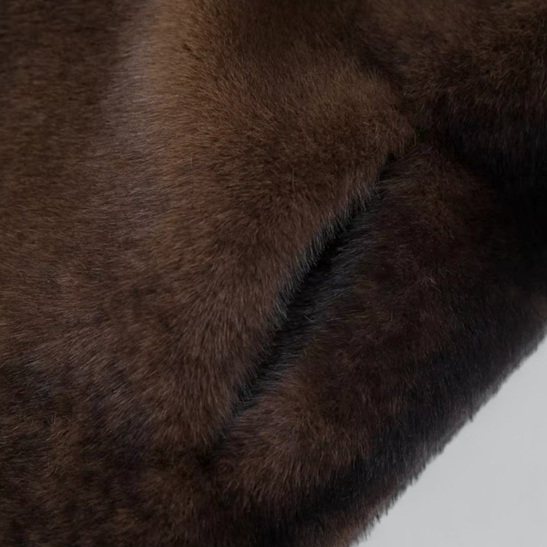 Women’s Retro Mink Fur Coat