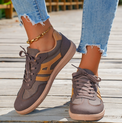 Comfortable Suede Women's Orthopedic Casual Shoes - BritishElegance